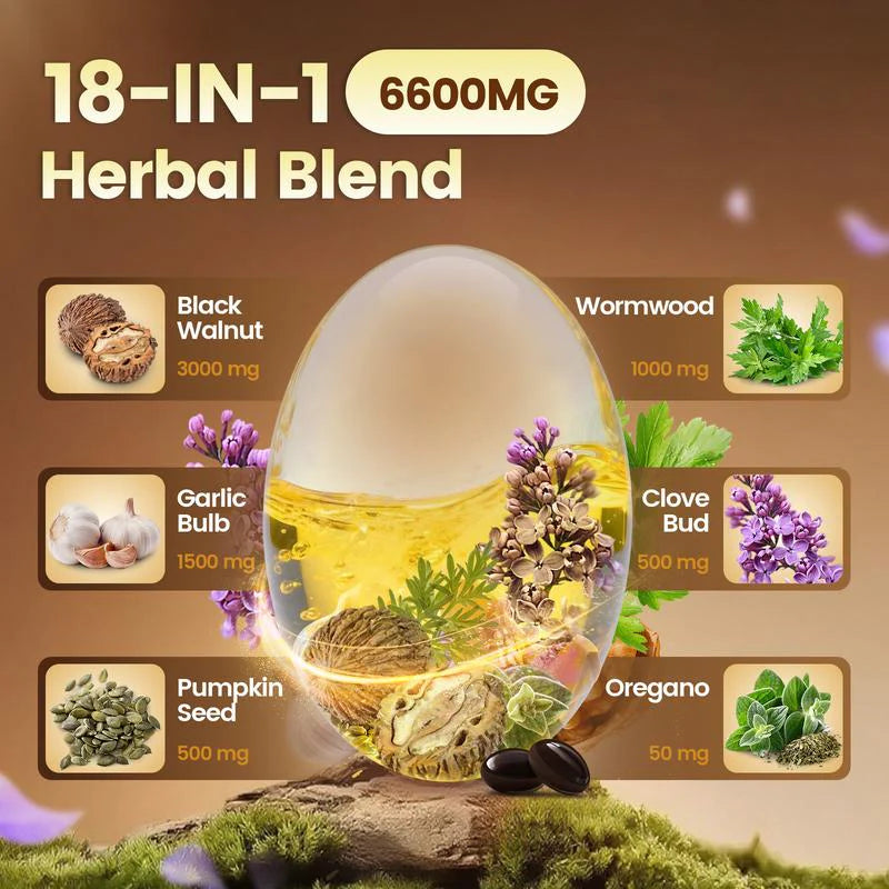 Misorra™ Wormwood Black Walnut Cloves