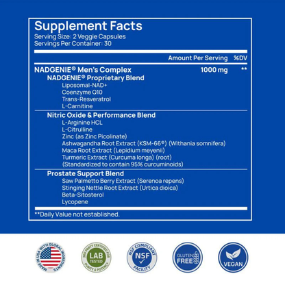 Misorra™ NAD+ Complex for Men