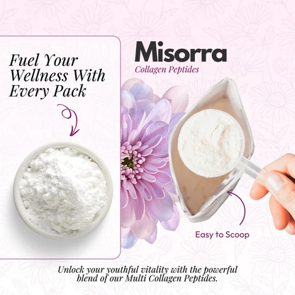 Misorra™ 5-in-1 Multi Collagen Peptide Powder