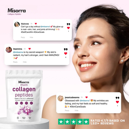 Misorra™ 5-in-1 Multi Collagen Peptide Powder